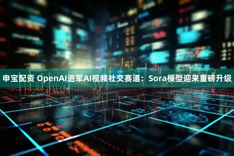 申宝配资 OpenAI进军AI视频社交赛道：Sora模型迎来重磅升级